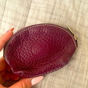 Purple Roots Coin Purse